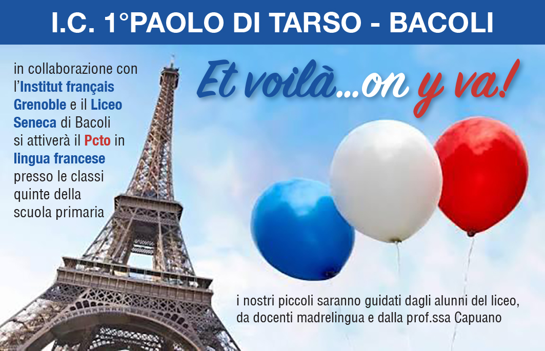 ET VOILA'... ON Y VA! PCTO IN LINGUA FRANCESE